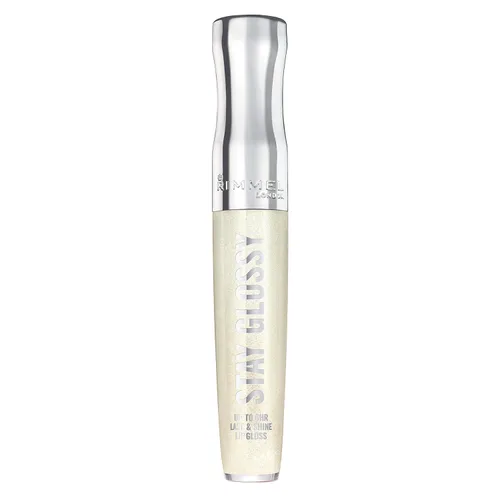 Miniatura 19 de Rimmel Stay Glossy Brillo de labios - Fórmula ligera y no pegajosa para color y brillo de labios - 130 Blushing Belgraves,.18oz Belgraves sonrojados