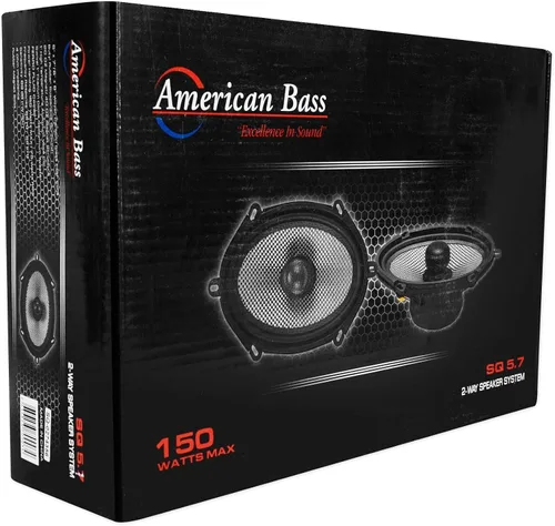 Miniatura 8 de American Bass Altavoces de rango completo SQ de 5.7", 150, par