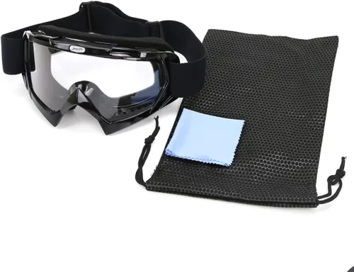 Miniatura 8 de JAMIEWIN - Gafas de motocross ATV para bicicleta de tierra, motocicleta, UTV MX OTG, gafas para carretera fuera de pista, lentes transparentes anti