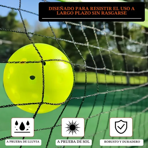 Miniatura 4 de Portable Pickleball Net - 22FT Regualtion Size Pickle Ball Net，Weather Resistant Steady Steel Frame and Carry Bag for Indoor, Outdoor, Driveway