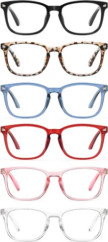 Miniatura 9 de CCVOO Lentes de Lectura para Mujer, Gafas de Ojos, Lentes de Lectura de Luz Azul para Mujer, Lentes de Lectura