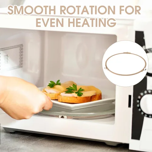 Miniatura 4 de Anillo y rodillos giratorios de microondas de 8.7 pulgadas, repuesto universal para piezas de microondas Whirlpool, accesorios de microondas, kit