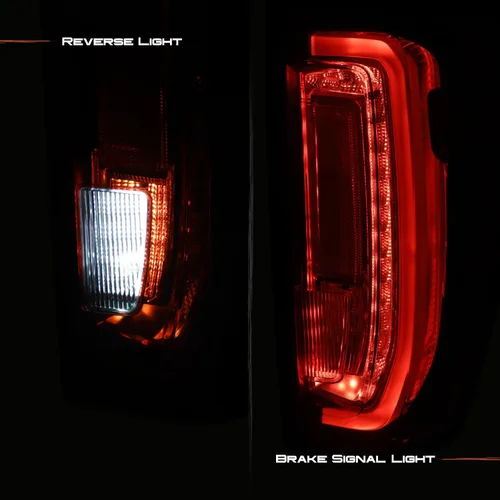 Miniatura 4 de AKKON - Compatible con GMC Sierra 19-24 1500/2500 2019-2024 [LED completo] Luz trasera sin lámpara de firma estilo OE lado izquierdo del conductor