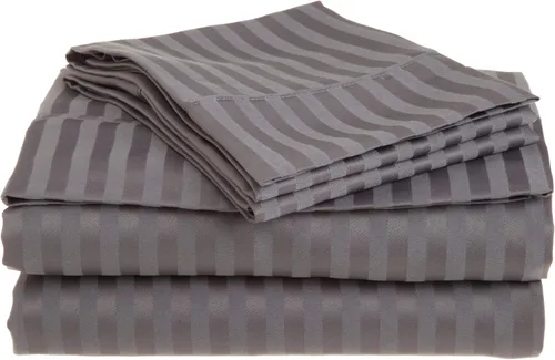 Miniatura 8 de Juego de sábanas RRRlinen para cama ajustable de 800 hilos, 4 piezas, juego de sábanas de 100% algodón, bolsillo profundo, 21 pulgadas