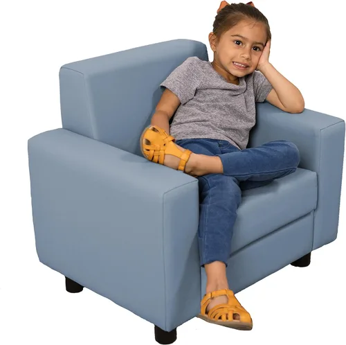 Miniatura 18 de Factory Direct Partners SoftScape Inspired Playtime - Silla de lectura clásica, muebles tapizados de grado comercial para niños, para el hogar