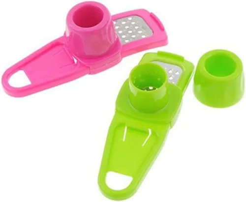 Miniatura 3 de Rallador de ajo, rallador de ajo francés, rallador de jengibre y ajo, cepillador manual, herramienta de corte multifuncional, accesorios de cocina