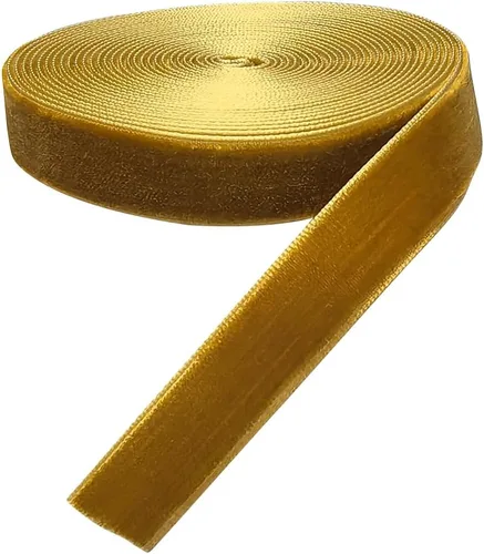 Miniatura 71 de Chenkou Craft 5 yardas de cinta de terciopelo para decoración navideña y embalaje artesanal