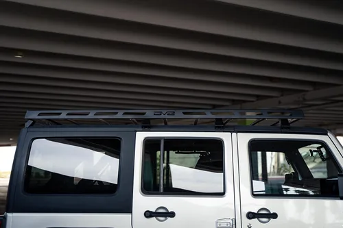 Miniatura 7 de Portaequipajes de techo de longitud completa para Jeep Wrangler JK 2007-2018 de 4 puertas Tienda de campaña de montaje en techo Instalación