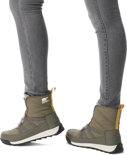 Miniatura 5 de SOREL Whitney Botas cortas con cordones para mujer, botas de invierno de nailon impermeables