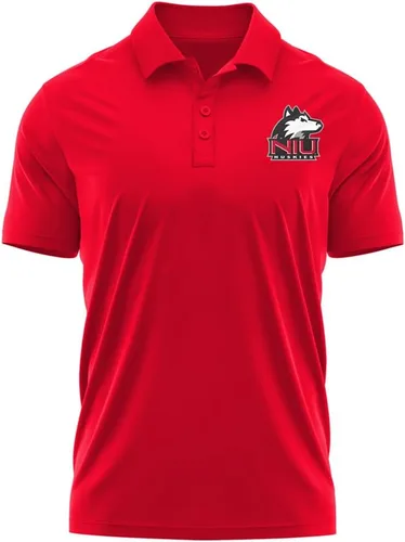 Miniatura 74 de Camisa polo deportiva oficial de la NCAA Collegiate para hombre, colección con logotipo en el pecho izquierdo