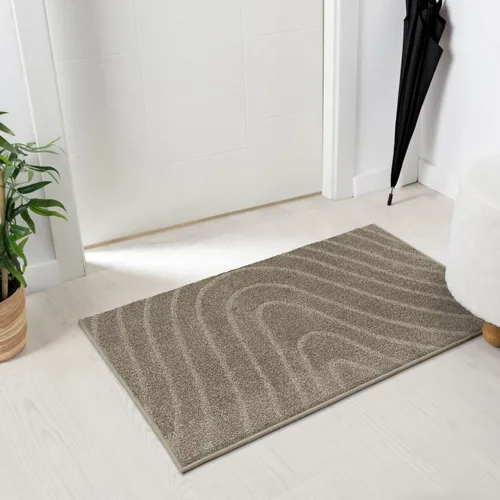 Miniatura 11 de LUXE WEAVERS Alfombra de Área Moderna Geométrica de Ondas Beige 2x3