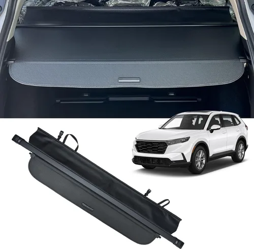Miniatura 23 de AUXKO Cubierta retráctil de carga para Toyota Prius 2015-2010, cubierta de maletero de carga, cubierta de seguridad para 2015 2014 2013 2012 Prius