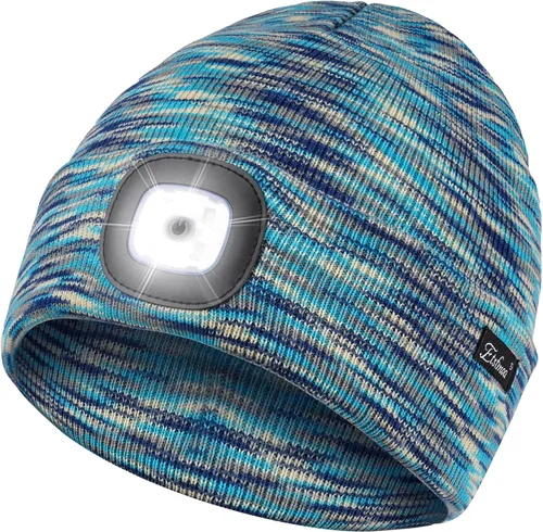 Miniatura 28 de Etsfmoa Gorro unisex con la luz, regalos para hombres, papá, padre, gorras recargables por USB