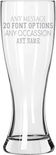 Miniatura 16 de Vaso de cerveza grabado personalizado de 16 onzas, regalos de Navidad grabados personalizados para hombres, regalos de cumpleaños para papá, regalos
