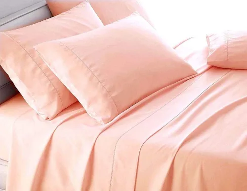 Miniatura 13 de LaxLinen Sábanas Aqua Solid Full, 1 sábana bajera de bolsillo extra profundo para colchones de 18 a 24 pulgadas, calidad egipcia elástica, 600 hilos