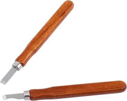Miniatura 5 de XiBany Juego de cuchillos de corte de madera de 12 uds., cinceles de tallado de madera a mano para carpintería, herramientas de bricolaje