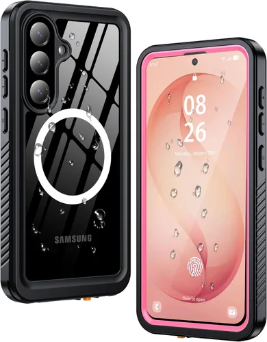 Miniatura 12 de ANTSHARE Funda magnética para Samsung Galaxy S25 FE, impermeable, con protector de pantalla integrado y protección de cámara