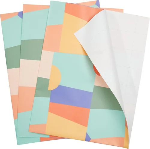 Miniatura 17 de The Gift Wrap Company 58-189227 Juego de hojas de papel para envolver regalos con diseño de animales de fiesta, 30 x 23 pulgadas, multicolor, 3
