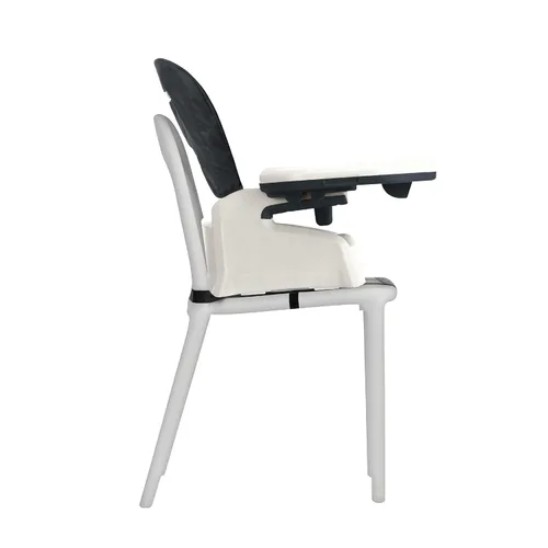 Miniatura 3 de Chicco Stack 1-2-3 Silla alta convertible multiusos para bebés y niños pequeños, arnés de 5 puntos y 3 posiciones reclinable, fácil de limpiar