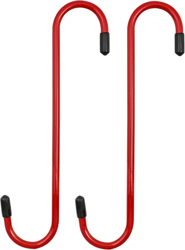 Miniatura 6 de 4LIFETIMELINES Ganchos de pinza de freno, acero duradero, recubiertos en polvo azul con puntas de goma, para trabajo automotriz en eje de freno