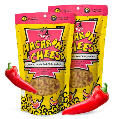 Miniatura 8 de FishSki - Macarrones con queso, paquete variado rojo y verde (2 paquetes de 6 onzas) 6.00 oz cada uno