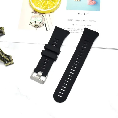 Miniatura 5 de Compatible con Garmin Forerunner 45, correa de repuesto deportiva de silicona suave, pulsera de fitness para Garmin Forerunner 45 Smartwatch