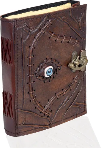 Miniatura 2 de cuero Hocus Pocus Libro de hechizos Diario de cuero para el mal de ojo, libro de hechizos Girmoire Regalos