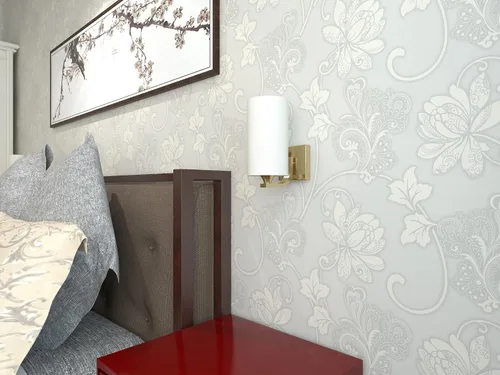 Miniatura 3 de Juego de 2 apliques de pared a pilas con control remoto regulable de 200 lúmenes, paquete de 2 lámparas de pared a pilas sin necesidad de cableado