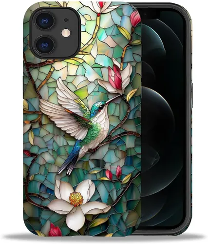 Miniatura 95 de DAIZAG Funda compatible con iPhone 11, hermoso color arena, patrón completo, carcasa rígida híbrida de plástico TPU + funda de protección