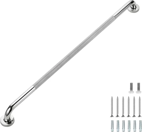 Miniatura 33 de Barras de agarre para ducha, paquete de 2 asas antideslizantes de ducha de 16 pulgadas para ancianos, barra de seguridad para ducha, barras
