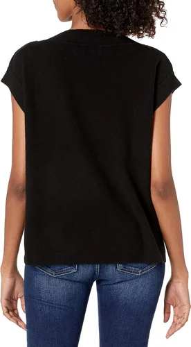 Miniatura 2 de The Drop Chaleco tipo suéter Zhen con cuello en V para mujer