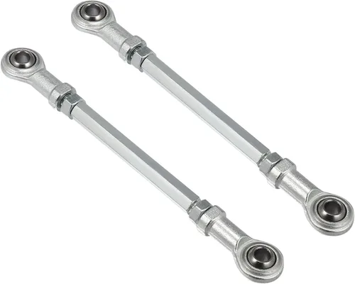 Miniatura 13 de Motoforti 2 unids 7.874 in longitud 0.315 in agujero diámetro ajustable dirección dirección varilla rótula articulación para 49cc ATV eléctrico Go