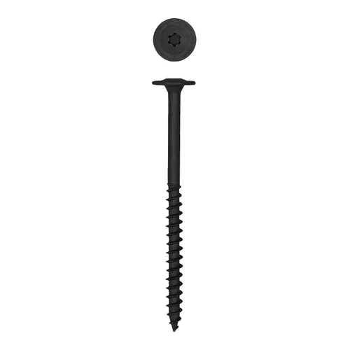 Miniatura 16 de SPAX Tornillos de retraso de madera estructural con cabezal de arandela exterior de 1/4" x 2-1/2", broca Torx T-Star (50 EA) incluida, resistente a