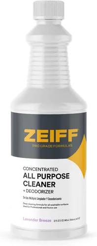 Miniatura 8 de Zeiff Limpiador y desodorante multiusos de grado profesional, fórmula de limpieza profunda y eliminación de olores para superficies profesionales