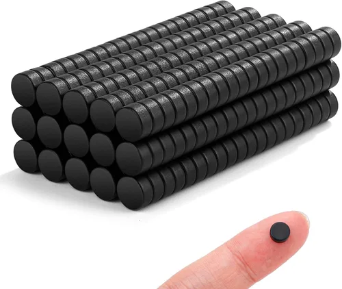 Miniatura 10 de TRYMAG 60 unidades de imanes de neodimio pequeños para refrigerador de tierras raras de 10 x 2 mm, imanes redondos pequeños multiusos en miniatura