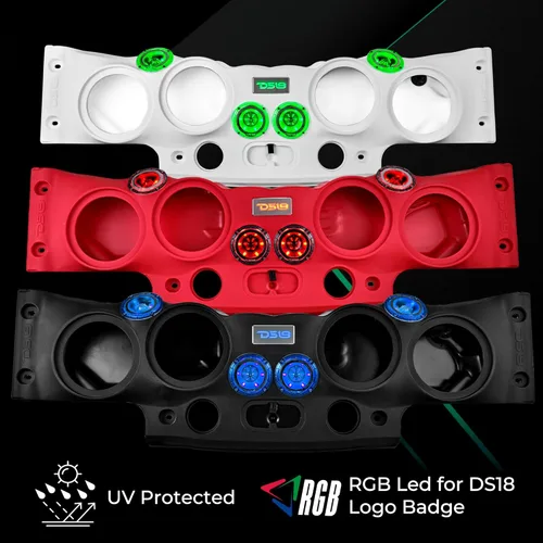 Miniatura 3 de DS18 JK-SBAR.HT - Barra de sonido compatible con el sistema de barra de sonido superior Jeep JK/JKU, se adapta a altavoces 4 x 8 (no incluidos), 4