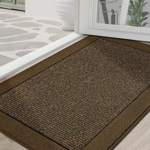 Miniatura 33 de BEQHAUSE Tapete para puerta interior de 20 x 32 pulgadas, tapete antideslizante para entrada, lavable, resistente a la suciedad, tapete