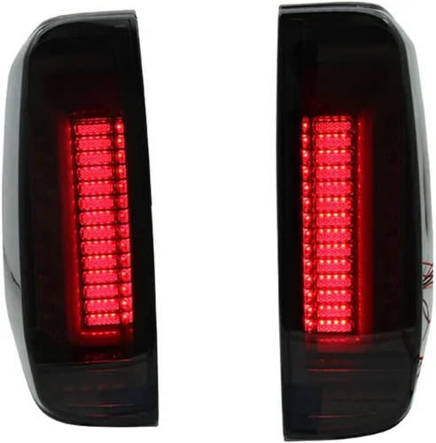 Miniatura 4 de MGSTORM Reemplazo del conjunto de luces traseras de freno trasero para Nissan Navara D40 Frontier 2005-2021, lente ahumada