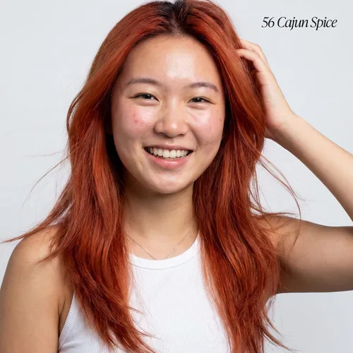 Miniatura 2 de Adore Tinte semipermanente castaño para el cabello, vegano y libre de crueldad, 4 onzas líquidas, 056 Cajun Spice (paquete de 2)