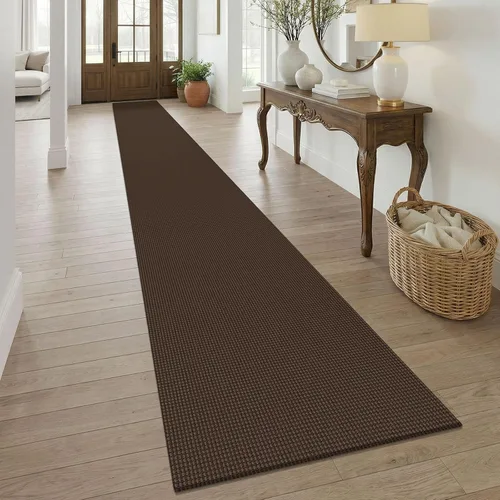 Miniatura 59 de KOZYFLY - Tapetes para entrada, lavable, tejido, con respaldo de goma antideslizante, de algodón, interiores, cocina, entrada, vestíbulo y puerta