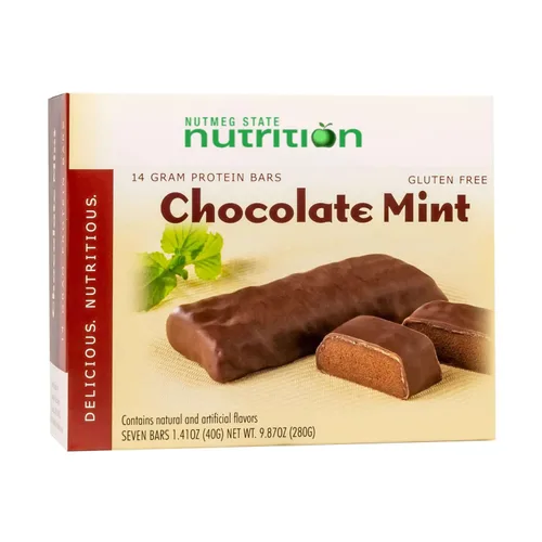Miniatura 19 de Nutmeg State Nutrition - Barras altas en proteínas, sin gluten, bajas en calorías, ideales para dietas proteicas, 7 porciones por caja