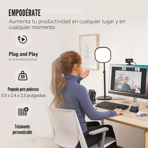 Miniatura 6 de Elgato Stream Deck Mini: controla Zoom, Teams, PowerPoint, MS Office y más, aumenta la productividad con integración perfecta para aplicaciones