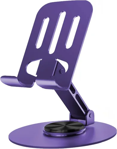 Miniatura 12 de Soporte Universal de Metal para Celular, Soporte Ajustable de Ángulo Múltiple con Rotación de 360°, Antideslizante, Compatible con iPhone 17 16 Pro