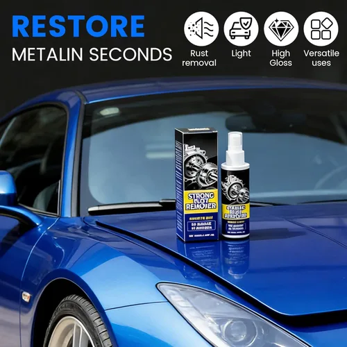 Miniatura 4 de Spray removedor de óxido para metal, removedor de óxido para metal, removedor de manchas de óxido, limpiador de metales resistente para vehículos