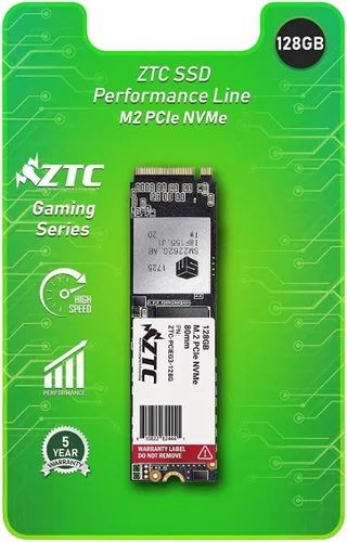 ZTC SSD M.2 NVMe PCIe de 128 GB de 3.150 in de rendimiento asombroso y alta resistencia, gran actualización para el modelo de juegos ZTC-PCIEG3-128G