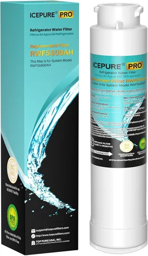 ICEPURE PRO RWF5800AH Repuesto para Frigidaire EPTWFU01 EWF02, Pure Source Ultra II, PureSource Ultra 2, SCWFTCTO, GP006, MR022, JO22, BO022, DE022,