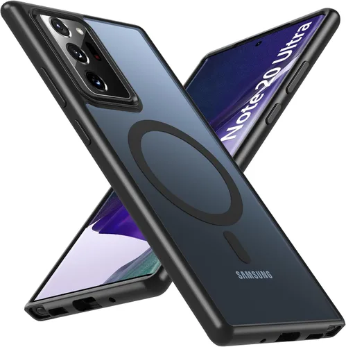 Miniatura 26 de Funda OWKEY Samsung Galaxy A13 5G, Funda Magnética para Teléfono con Soporte y Protector de Pantalla, Funda Protectora Antihuellas y a Prueba de A13