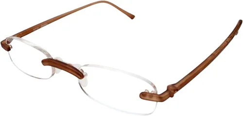 Miniatura 7 de Calabria 714 Anteojos de lectura sin montura con lentes transparentes, color carbón, lentes de lectura para hombres y mujeres, lectores