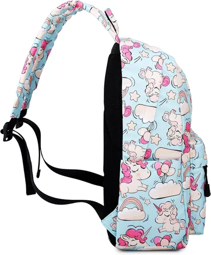 Miniatura 4 de Abshoo mochila ligera infantil de unicornio, bolsa para la escuela, bolsa para niñas