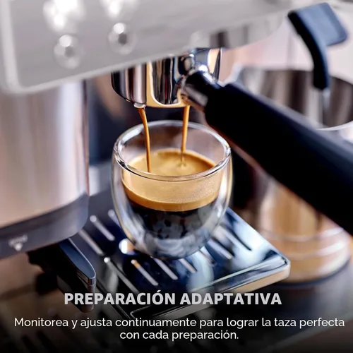 Miniatura 9 de Ninja Luxe Café 3 en 1 - Máquina de café expreso, café por goteo y café frío Molinillo de café integrado, espumador de leche, manipulación Acero
